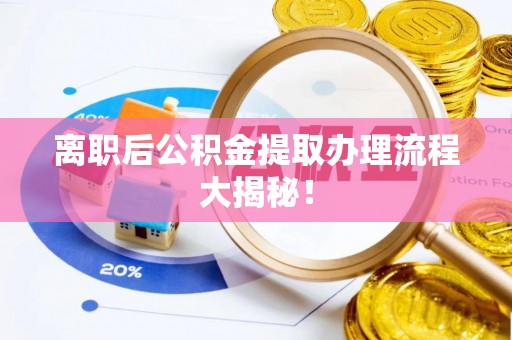 新邵离职后公积金提取办理流程大揭秘！
